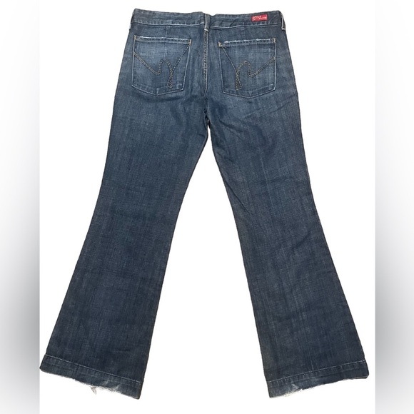 Citizens of humanity size 32 jeans full leg flare indie core - Picture 2 of 5